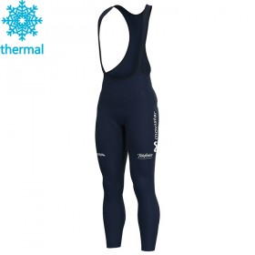 Trägerhose Lange 2020 Movistar Team Winter Thermal Fleece N001
